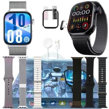 Imagem de Smart Watch Relógio Hw S10 Call 5G Original Video Chamadas Baixa Musicas Apps Responde Whatss Insta-Unissex
