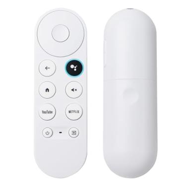 Imagem de Controle remoto inteligente de voz G9N9N para Google Chromecast TV, compatível com Google Chromecast 4k, Google TV Streamer 4K (compatível apenas com Snow Chromecast Google)