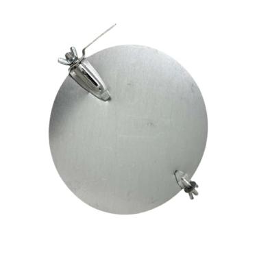 Imagem de Speedi-Products AC-VDQ Amortecedor de volume de duto galvanizado de 10 cm de diâmetro com quatro