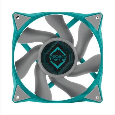 Imagem de Cooler FAN Iceberg Thermal IceGale 120mm Cinza e Azul  ICEGALE12-A0A