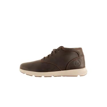 Imagem de Timberland Tênis masculino Parker Street, Marrom escuro de flor integral, 39