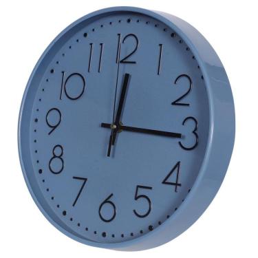 Imagem de Relógio De Parede Redondo Moderno Para Sala Quarto 30Cm