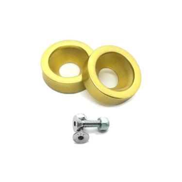 Imagem de Kit Parafuso E Arruela De Placa Decorativo - Verde Claro - Shieldmotor