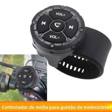 Imagem de Controle Remoto Sem Fio Com 5 Botões Para Moto, Bicicleta, Carro, Vola