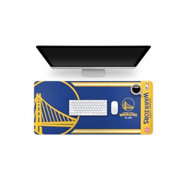Imagem de FOCO NBA Official Established Primary Logo Wordmark Home Office Desk Pad Mouse Pad 89 cm x 41 cm (Golden State Warriors, Golden State Warriors)