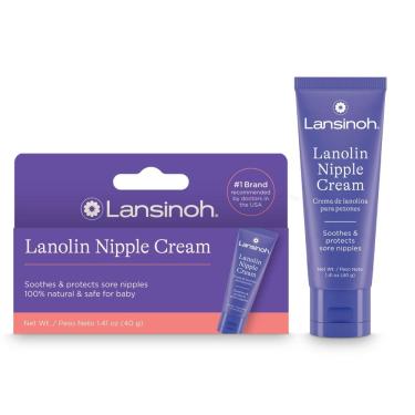 Imagem de Creme para mamilos Lansinoh Lanolina 100% natural 41ml para amamentação