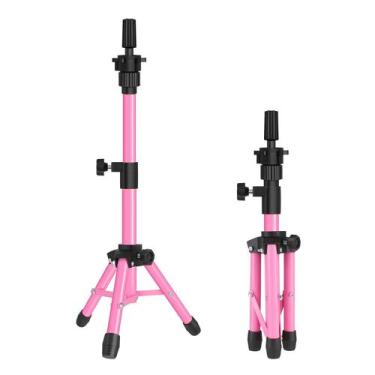 Imagem de Tripé Mannequin Head Stand AliLeader 63,5 cm rosa