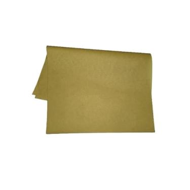 Imagem de Papel de seda 100 folhas, colorido 17,5 x 25 cm - Embalagem de roupas, embalagem de pipas (Mostarda)