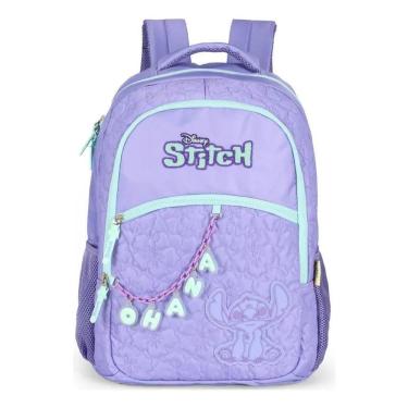 Imagem de Mochila De Costas Escolar Disney Stitch
