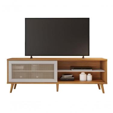 Imagem de Rack Bancada Nt 1175 Freijó Com Off White - Notável