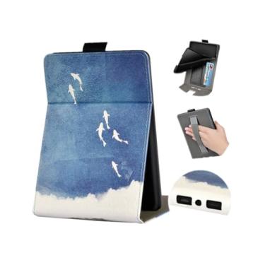 Imagem de Akacy com função automática de hibernar/despertar TPU com alça e suporte para Kindle Paperwhite 6.0 polegadas 11ª geração lançado em 2022 (8)