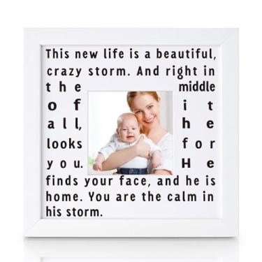 Imagem de THYGIFTREE Presente de incentivo para a nova mãe, primeira vez, mãe do marido, lembrança sentimental para novos pais, presentes pós-parto, presente de chá de bebê para esposa