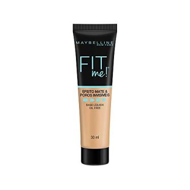 Imagem de Maybelline NY Base Líquida com Controle de Oleosidade Fit Me Matte FPS 22 Cor 332 (Antiga B220), 30ml