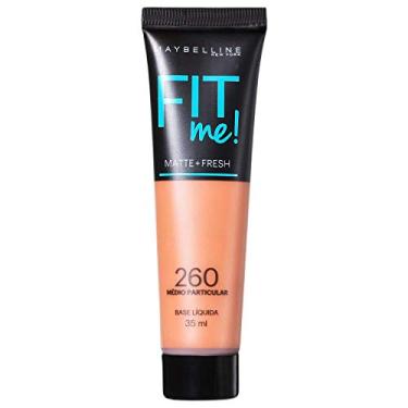 Imagem de Base Líquida Maybelline Fit Me Cor 260, Maybelline, Médio