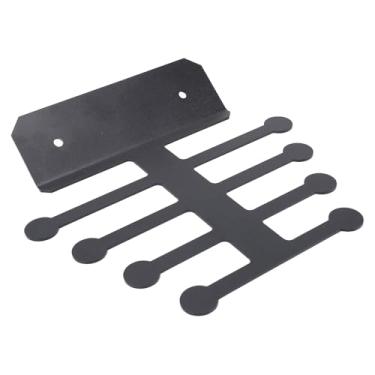 Imagem de LiebeWH Rack de Armazenamento de Equipamentos de Ginástica, Suporte Multifuncional de Ferro para Faixas de Fitness, Cordas de Pular e Cintos, Economiza Espaço, Ideal para Academias Domésticas