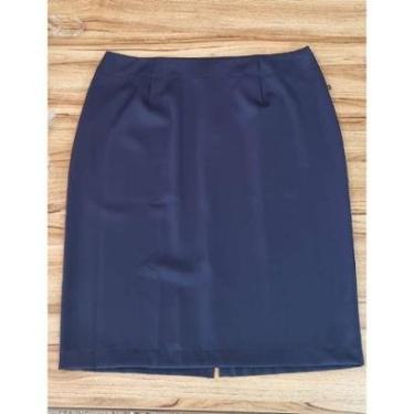 Imagem de Saia Feminina Oxford Morena Luz Plus Size-Feminino