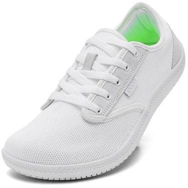 Imagem de Sapatos VNANV Barefoot Walking Wide Toe Box  branco