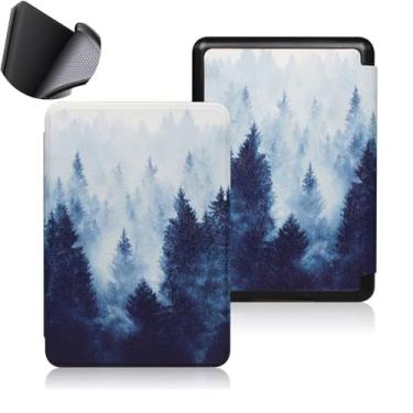 Imagem de Yzlvigrous Capa para Kindle Paperwhite 12th/Colorsoft Signature Edition 1ª Geração 2024, Tampa Traseira de TPU Macio de 7 Polegadas com Sono/acordamento Automático, Modelo: SA568B/SA59CP/SA569P