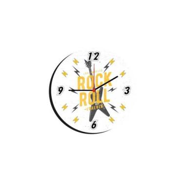 Imagem de Relógio De Parede Decorativo Estilo Música 59 - New Decor, Vinil