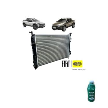 Imagem de Kit Radiador Palio 1.6/1.8 16V Fire + Aditivo DNK Rosa + Água Desmineralizada 1lt