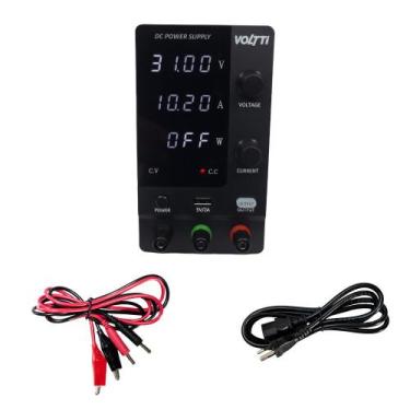 Imagem de Fonte de Alimentação de Bancada Ajustável 30V 10A 300W SPPS C3010 Bivo