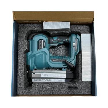 Imagem de Pistola De Pregos Sem Fio 18GA 2 Em 1 Grampeador Compatível Com Bateri