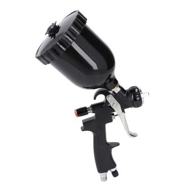 Imagem de Cryfokt Pistola de Pintura para Reparo Corporal, Alta Atomização, capô de Aço Inoxidável, Spray de Ar, Bico de 1.3mm para Peças Automotivas, Pintura Em Látex para Carpintaria