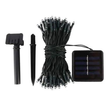 Imagem de Pisca Pisca Solar 200 Leds Natal Festa Natalino Enfeite Led Decoraçao 