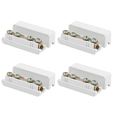 Imagem de Pssopp Conector de Fio Compacto, Porcas de Conexão Rápida Com Design de Parafuso Duplo Terminais Elétricos de Latão Grosso para Vários Circuitos Leve e Portátil