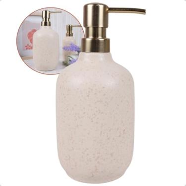 Imagem de Porta Sabonete Liquido Cerâmica Lavabo Granilite 600ml