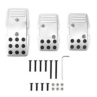 Imagem de Conjunto de capa de pedal R3000 3 unidades para acelerador de embreagem e freio, transmissão manual antiderrapante, carro esportivo de corrida