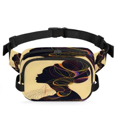 Imagem de Pochete retrô animal pássaro flor para mulheres e homens com alça ajustável bolsa de cinto bolsa transversal bolsa de peito bolsas de bumbum bolsa tiracolo, Cor 3