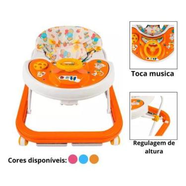 Imagem de Andador Bebê Infantil Musical Empurra Menina Menino Barato - styll bab