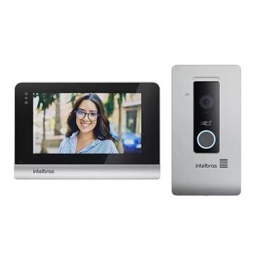 Imagem de Videoporteiro IP Wifi Wireless Sem Fio Intelbras MVW 7070+ Tecnologia Multi HD