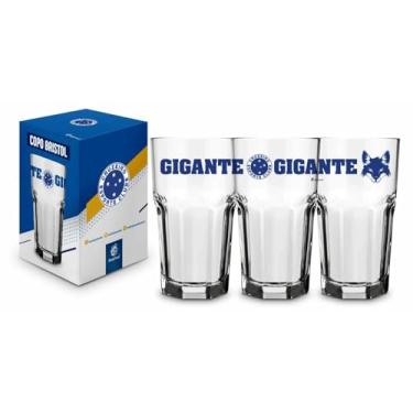 Imagem de COPO VIDRO 520ML FUTEBOL - CRUZEIRO