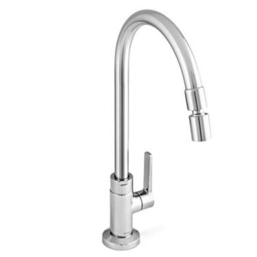 Imagem de Torneira para Cozinha de Mesa Bica Alta Gali Cromado Docol