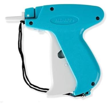 Imagem de Pistola de costura para roupas, fixador de roupas rápido, kit de costura inclui 1.000 fixadores pretos e 1.000 fixadores brancos e 6 agulhas, pistola de etiquetagem (azul marinho) (azul marinho)