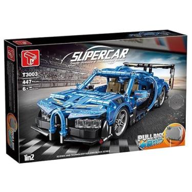 Imagem de Blocos de Montar ToyStop(R) Carro Speed Tycole Science 447pç