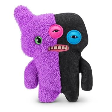 Imagem de Fuggler Misfit Monsters ZURU Série 1 (Reekalien - roxo e preto), brinquedo de peluche Funny Ugly Monster