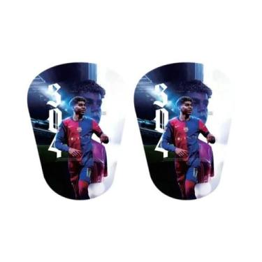 Imagem de Leggings De Futebol Para Crianças Mbappe Mini Protetores De Canela Sup