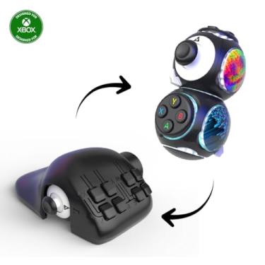 Imagem de ByoWave Proteus Builder One-Handed Gaming Controller for PC, Steam Deck & Xbox Series X|S – Advanced Remapping & Macro Buttons, RGB Lighting, Ergonomic Shell – Neonpixels Limited Edition