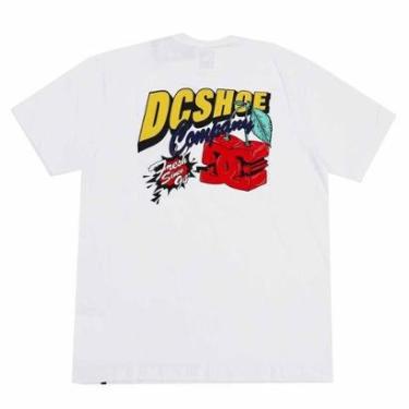 Imagem de Camiseta DC Shoes Cherry Pop - Branco-Masculino