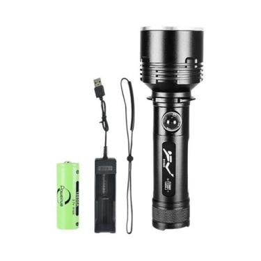 Imagem de Lanterna De Mergulho Profissional XHP190 Luz Amarela 3 Modos IPX8 À Pr