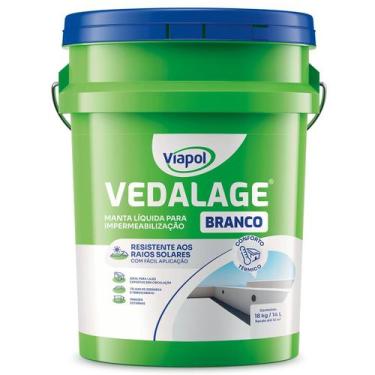 Imagem de Manta Líquida Acrílica Vedalage Branco 14 Litros - Viapol