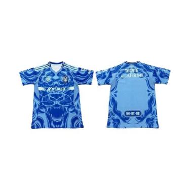 Imagem de Camiseta De Futebol Masculina De Secagem Rápida E Respirável Com Estam