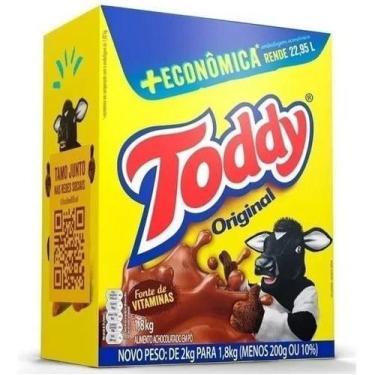 Imagem de Achocolatado Em Pó Toddy Original Caixa 1,8kg - Rende 22,95l