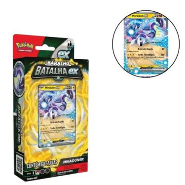 Imagem de Baralho batalha ex pokemon miraidon ex 60 cartas 290 41159 - Pokémon