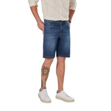 Imagem de Bermuda Casual Pedal Reta Masculina Max Denim Premium 12075 Jeans-Masculino