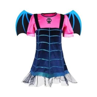 Imagem de Conjunto De Fantasia De Chapeuzinho Vermelho Para Crianças 4 Peças Ves