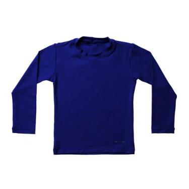 Imagem de Camisa de Banho Manga Longa FPS 50+ Azul Marinho Büp Baby - Bup Baby, 